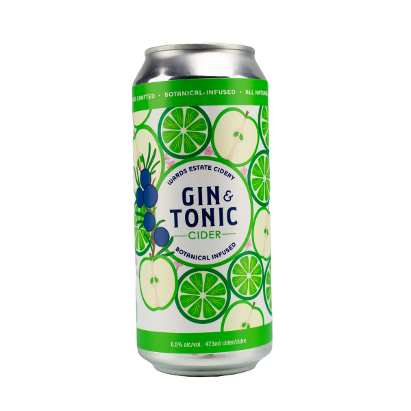 Wards Gin and Tonic Cider