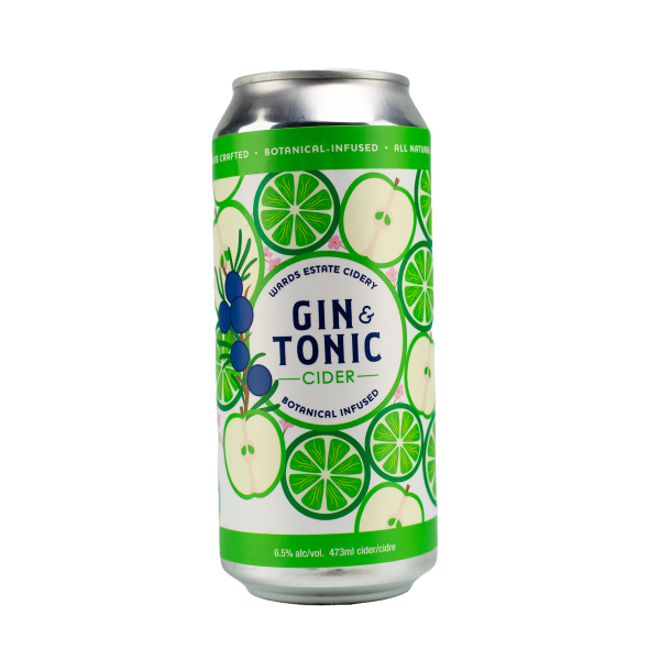 Wards Gin and Tonic Cider